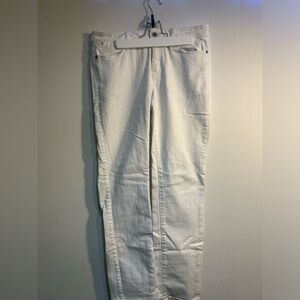 Guess white denim jeans